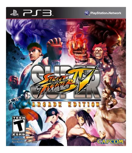 Street Fighter Iv Standard Edition Capcom Ps3 Físico