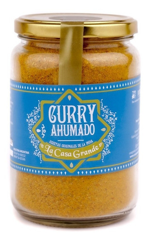 Curry Ahumado La Casa Grande Frasco X 500 Grs