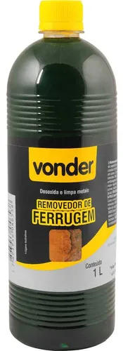 Removedor De Ferrugem Vonder Para Metais 1l 1 Litro