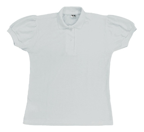 Chemise Escolar Blanca Corte Princesa Qantik Talla 10 A 16