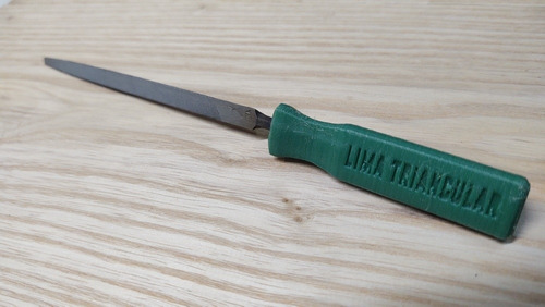 Lima Triangular Para Lutheria