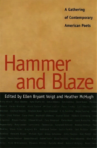 Hammer And Blaze, De Ellen Bryant Voigt. Editorial University Georgia Press, Tapa Blanda En Inglés