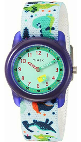Timex Boys Time Machines Reloj Analógico Con Correa De Tela