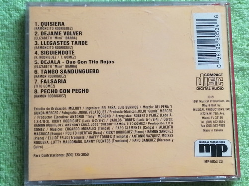 Eam Cd Tito Gomez Un Nuevo Horizonte 1991 Su Album Debut Mp