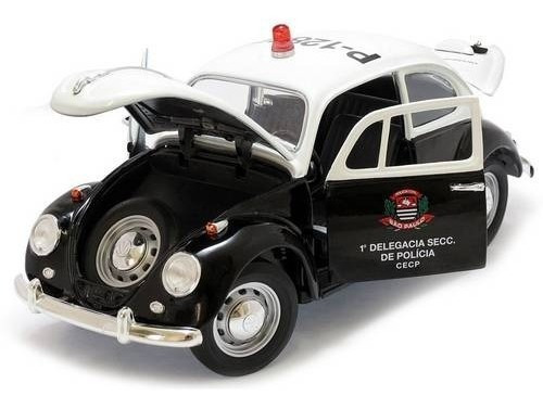 Fusca 1967 Polícia Civil De São Paulo - Escala 1:18 