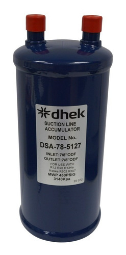 Acumulador De Succión Dhek 7/8 Cnr-23704