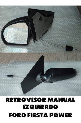 Retrovisor Manual Izquierdo Ford Fiesta Power Max Move 