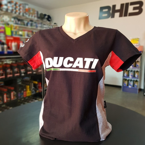 Baby Look Ducati Corse Racing Team Feminina Ref.253