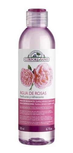 Tónico Facial Agua De Rosas Corpore Sano