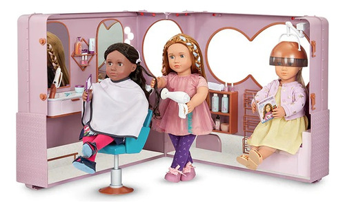 Set Carrito De Peluquería Para Muñecas - Our Generation