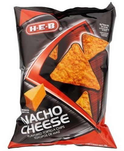 Heb Nacho Chips Cheese 454gr