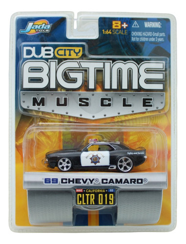 Jada Toys Chevy Camaro 69 Muscle Dub City 1:64 