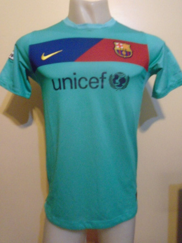 Camiseta Barcelona España Nike 2010 2011 Messi #10 Argentina