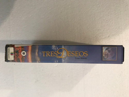Vhs Original Tres Desesos Three Wishes Patrick Swayze (Usado)