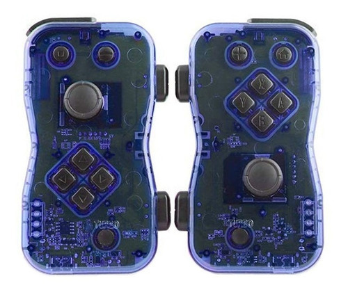 Controles Nyko Joy-con (l)/(r) para Nintendo Switch, color azul