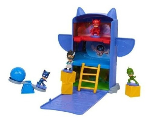 Set Cuartel General Portátil Pj Masks Juguete Accesorios Pp