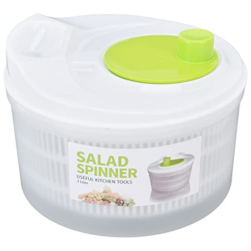 Ensalada Giratoria, Lavadora Secadora De Verduras De 3 Litro