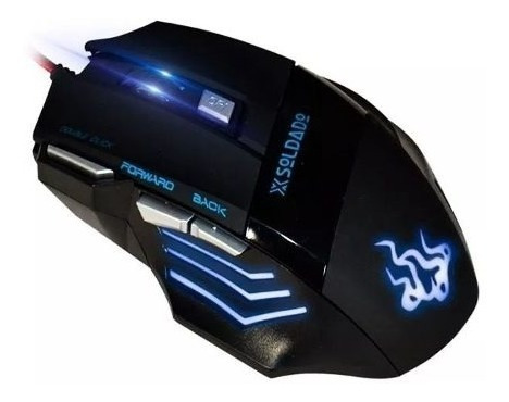 Mouse Gamer C/fio Usb Rápido 7d Extreme Gm-700 6 Botões Jogo