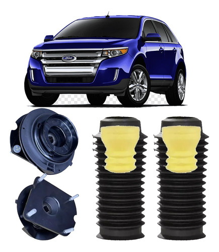 Coxim Batente Coifa Amort Dianteira Ford Edge 2012 2013 2014