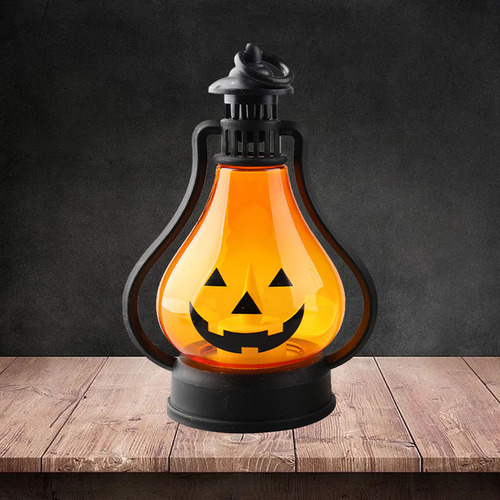 * Mini Linterna De Calabaza De Halloween