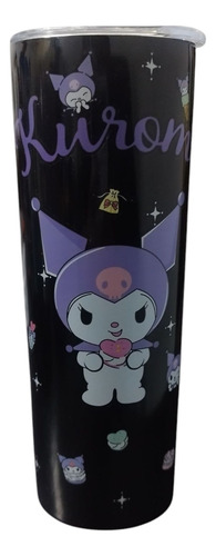 Vaso Termico De Acero Inoxidable Sanrio Negro Kuromy