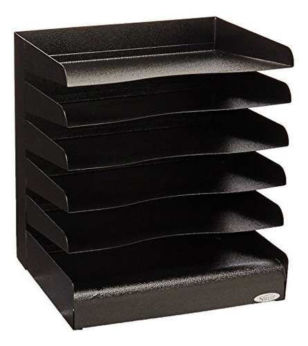 Safco Productos De Acero 6-tier Horizontal Organizador 3128