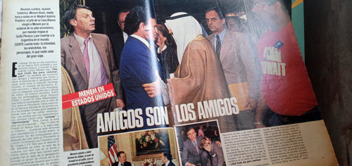 Revista Gente Menem Madonna Guinzburg 4 10 1990 N1315 (Usado)