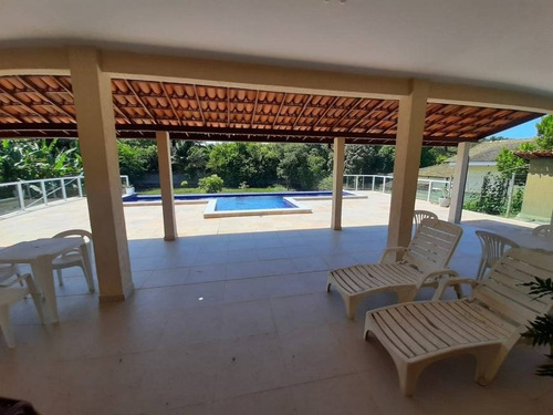 Imagem 16 de 18 de Casa 5/4 Á Venda Com Piscina Privativa E Enorme Jardim No Condomínio Encontro Das Águas. Ca00329