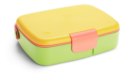 Lancheira Infantil Bento Box Munchkin Amarelo / Verde / Rosa
