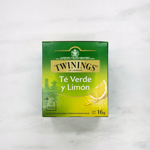 Te Verde Y Limon Twinings Caja X10 Sobres - 01mercado