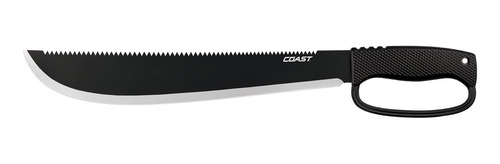 Machete Coast De Acero Inoxidable Dentado F1400 Hoja 36 Cm Y