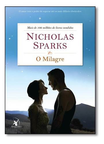 Livro O Milagre - Nicholas Sparks *