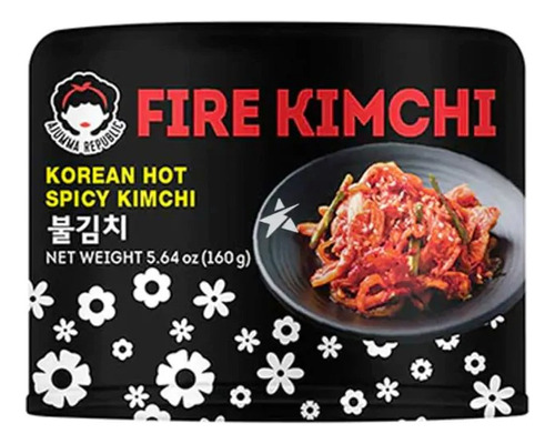 Ajumma Republic Fire Kimchi - Korean Hot Spicy Kimchi 160g