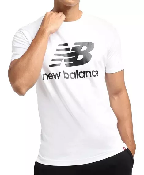Remera New Balance Hombre Essentials Logo 65083