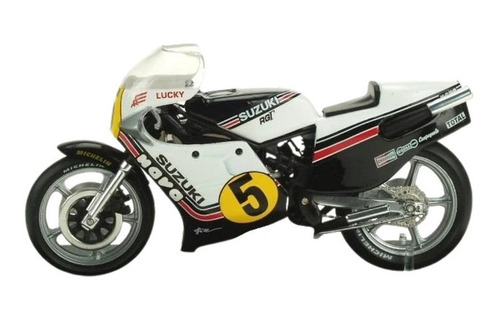 Moto Colección Esc Gp Suzuki Rg500 M. Lucchinelli 1981 1/24