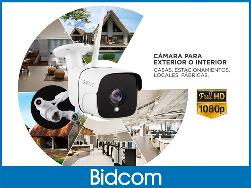 Cámara Seguridad Exterior Ip Wifi P2p Infrarroja Inalámbrica