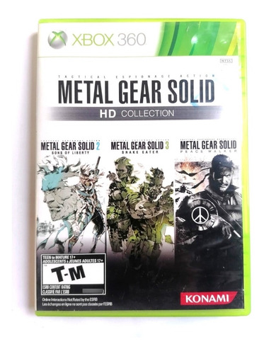 Metal Gear Solid Hd Collection Xbox 360 (Reacondicionado)