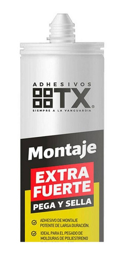 Adhesivo Montaje Extra Fuerte Tx 370g - Caja 12 Unidades