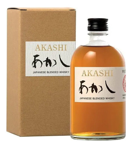 Akashi Blend Akashi Malt Whisky Japones Blend Akashi X500cc - 500 mL - Unidad - 1 - Botella