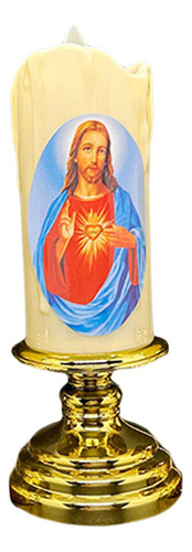 Velas Electrónicas Sin Llama, Lámpara De Velas Jesús