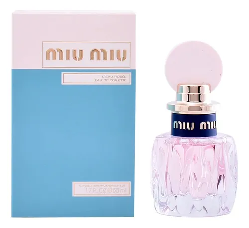 Eau De Toilette Miu Miu L'eau Rosee, 50 Ml, Para Mujer