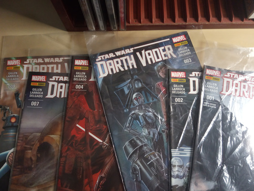 Star Wars Darth Vader Mensal 1 Ao 4, 01 Com Capa Especial Metalizada. (Usado)