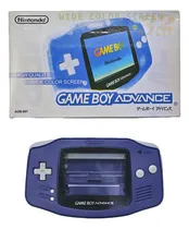 Comprar Carcasa Para Game Boy Advance (gba) Morado Solido Con Caja