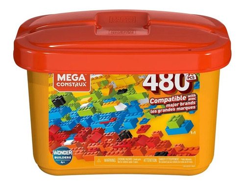 Mega Caja De Construcción - 480 Piezas