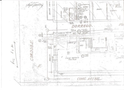 Imagen 25 de 25 de Alquiler. Oficina. 5 Ambientes. Vidriera. Patio. Córdoba Y Dorrego.