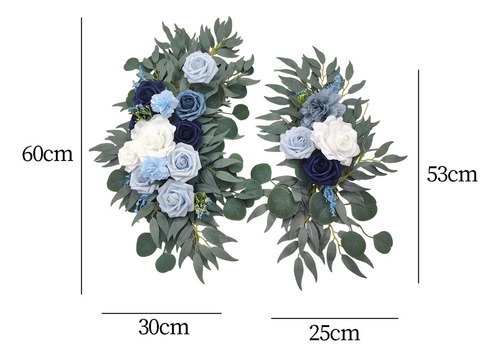 Conjunto De Flores Artificiais Para Arco De Casamento,