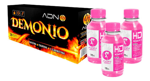 Pack Adn Hd Women 120 Bot. Blueberry + Demonio Caja X 28 Mar