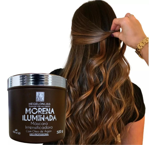 Máscara Matizadora Morena Iluminada Com Óleo De Argan