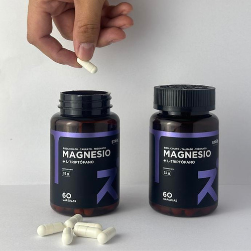 Strive Magnesio + L Triptófano 60 Cápsulas Nutricional