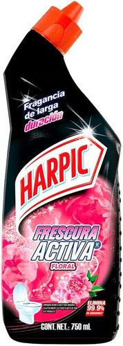 Desinfectante Harpic Botella Frescura Activa Floral 750ml